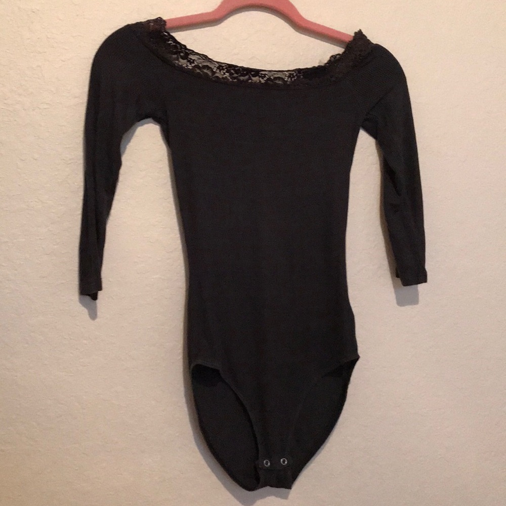 American Eagle off the shoulder onesie